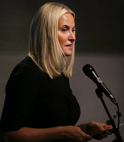 Crown Princess Mette Marit of Norway opened a new Red Cross Centre for the return of former convicts to society