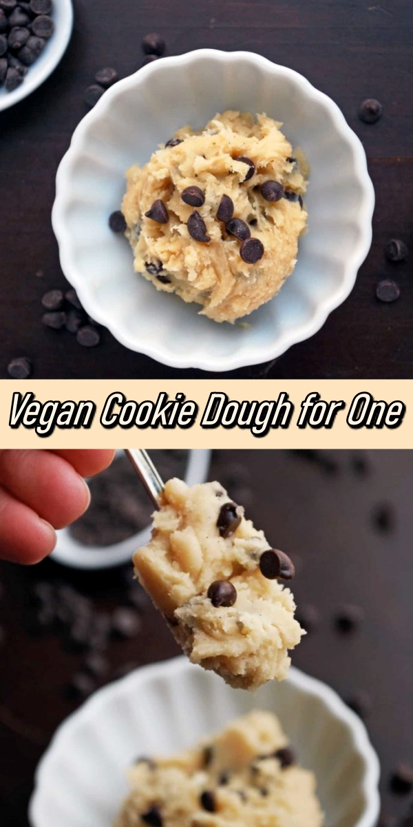 Vegan Cookie Dough for One Recipes Note