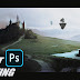 Mountains in the sky !! Matte Painting !! Photoshop Tutorial