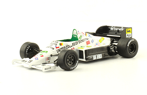 Toleman TG185 1985 Teo Fabi 1:43 formula 1 auto collection centauria