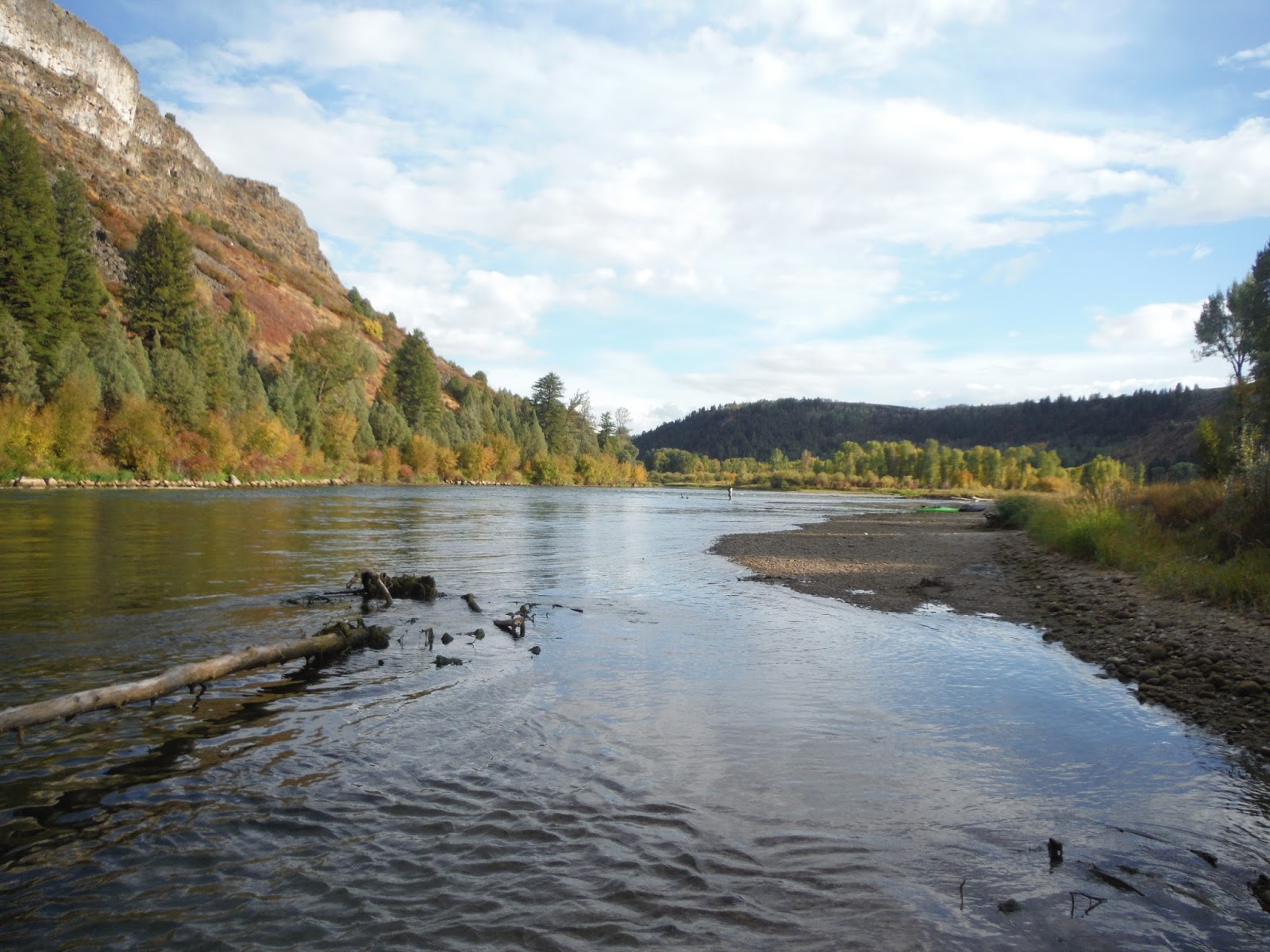 Fly Fishing the West with Howard Overcast Days on the South Fork of