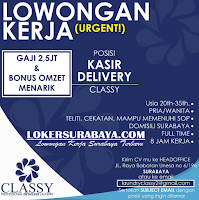 Karir Surabaya di Laundry Classy Terbaru November 2019