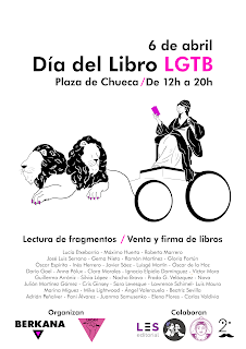 Cartel del Día del Libro LGTBI 2019 de Madrid