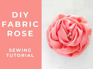 Make a Realistic Fabric Rose, One of my favorites this week at Encouraging Hearts and Home, link-up your creations, right here at Scratch Made Food! & DIY Homemade Household!