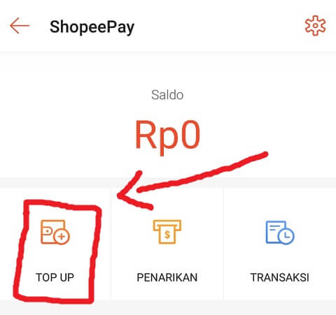 Halaman ShopeePay Halaman ShopeePay