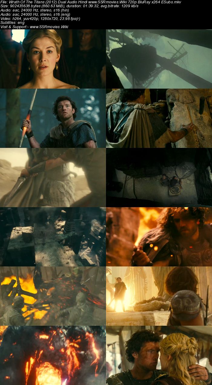 Wrath Of The Titans (2012) Dual Audio Hindi 480p BluRay 300MB ESubs Movie Download