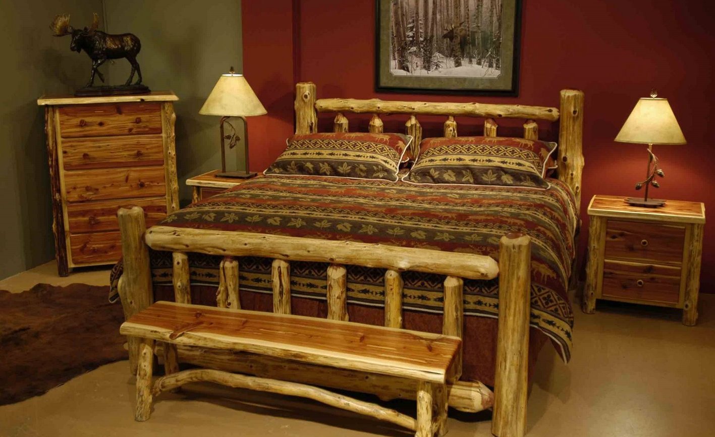 Home Priority Homey Feeling of Rustic Bed Frames Ideas