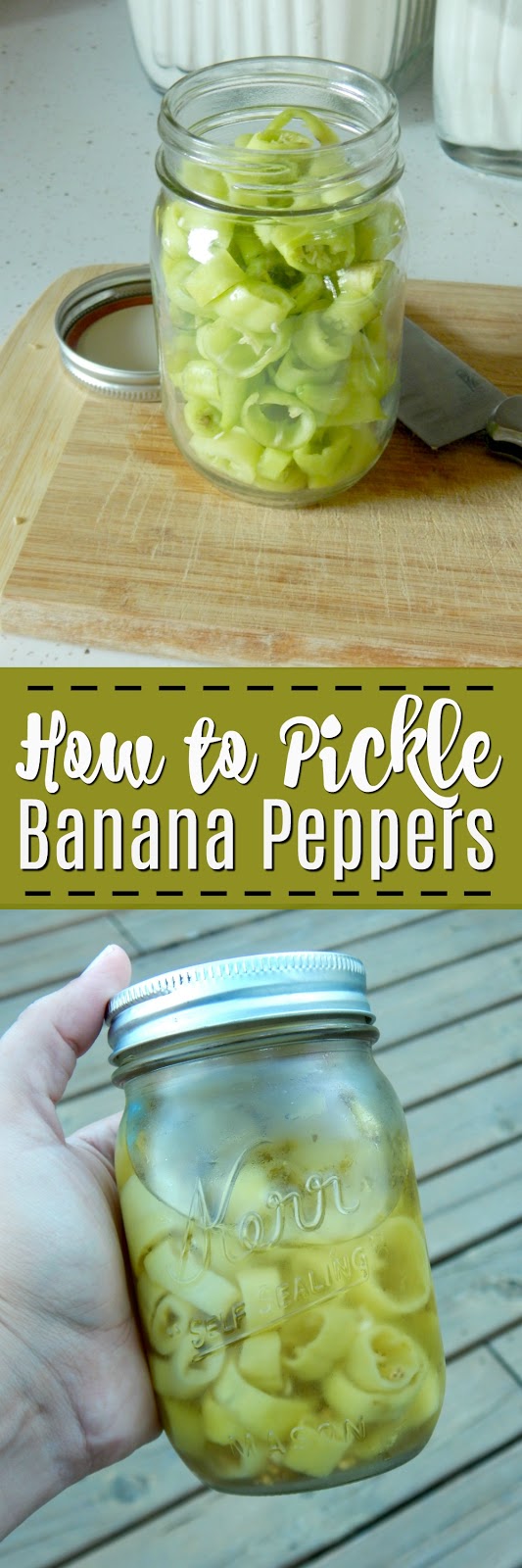 how to pickle banana peppers (sweetandsavoryfood.com)