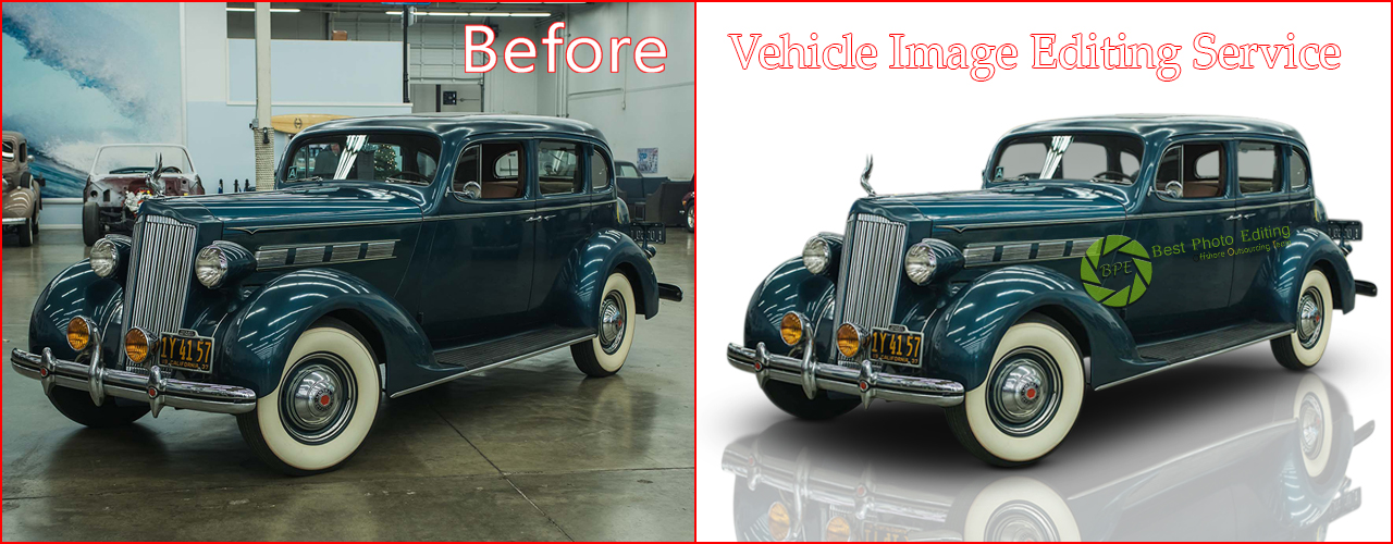 Vehicle Reflection in Automobile Image Editing Car Edits