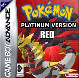 Pokemon Platinum Red Boxart