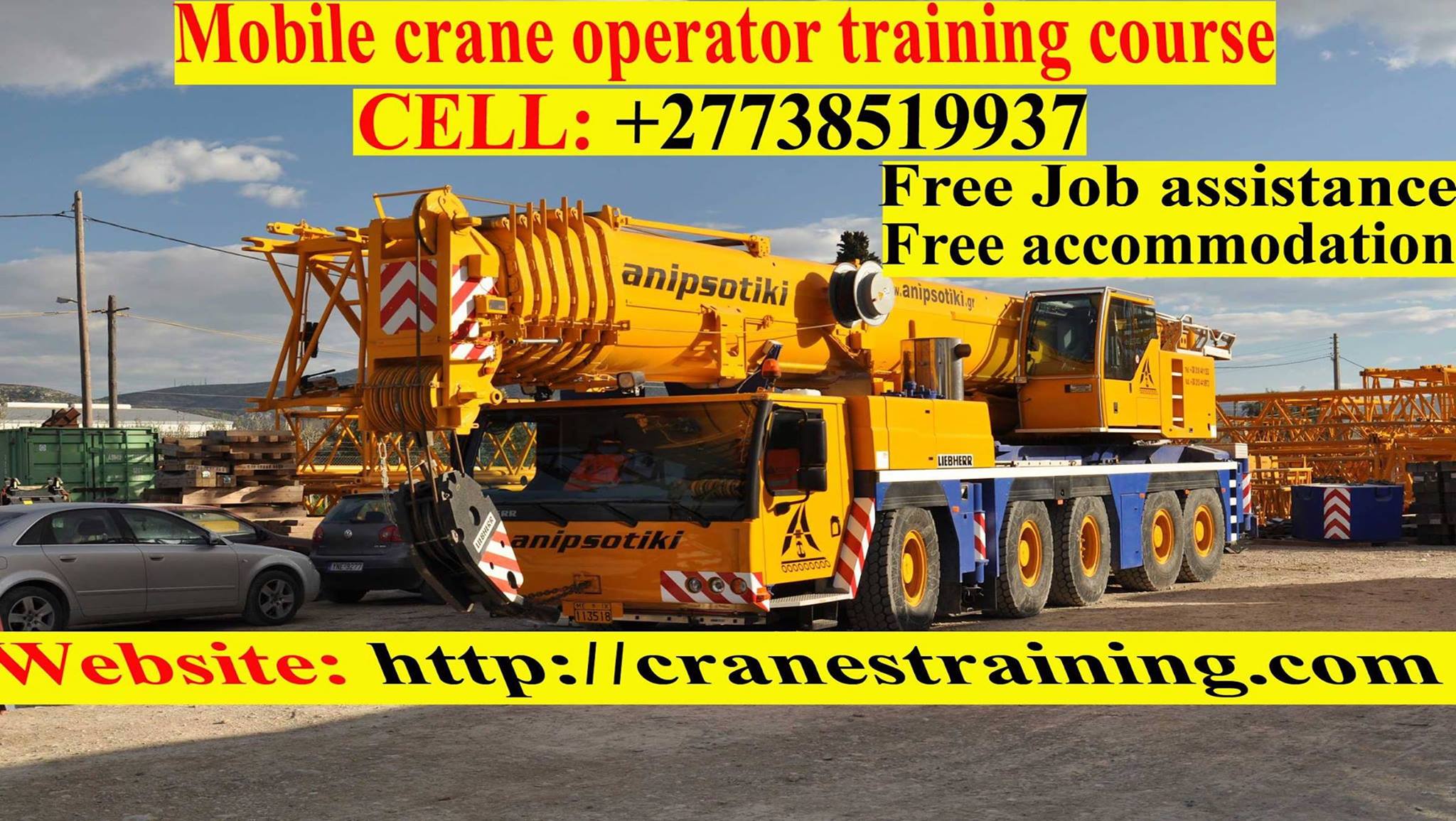 MOBILE CRANE TRAINING LICENSE IN SOUTH AFRICA +27738519937