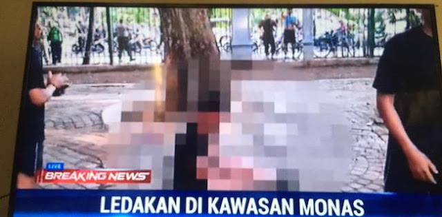 Sebuah Ledakan Terjadi Di Area Monas, Depan Kemendagri Sebuah Ledakan Terjadi Di Area Monas, Depan Kemendagri