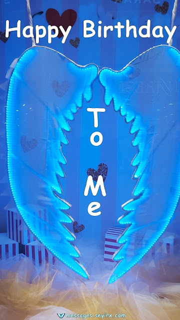 Personal birthday celebration card