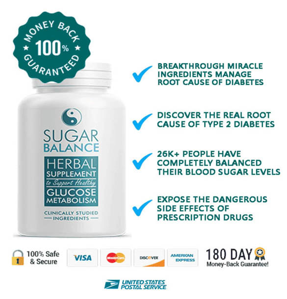 SugarBalance™ Effective Unique Formula for Blood Sugar Control