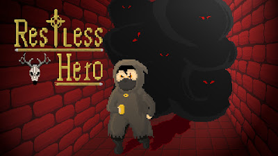 Restless Hero Game Logo