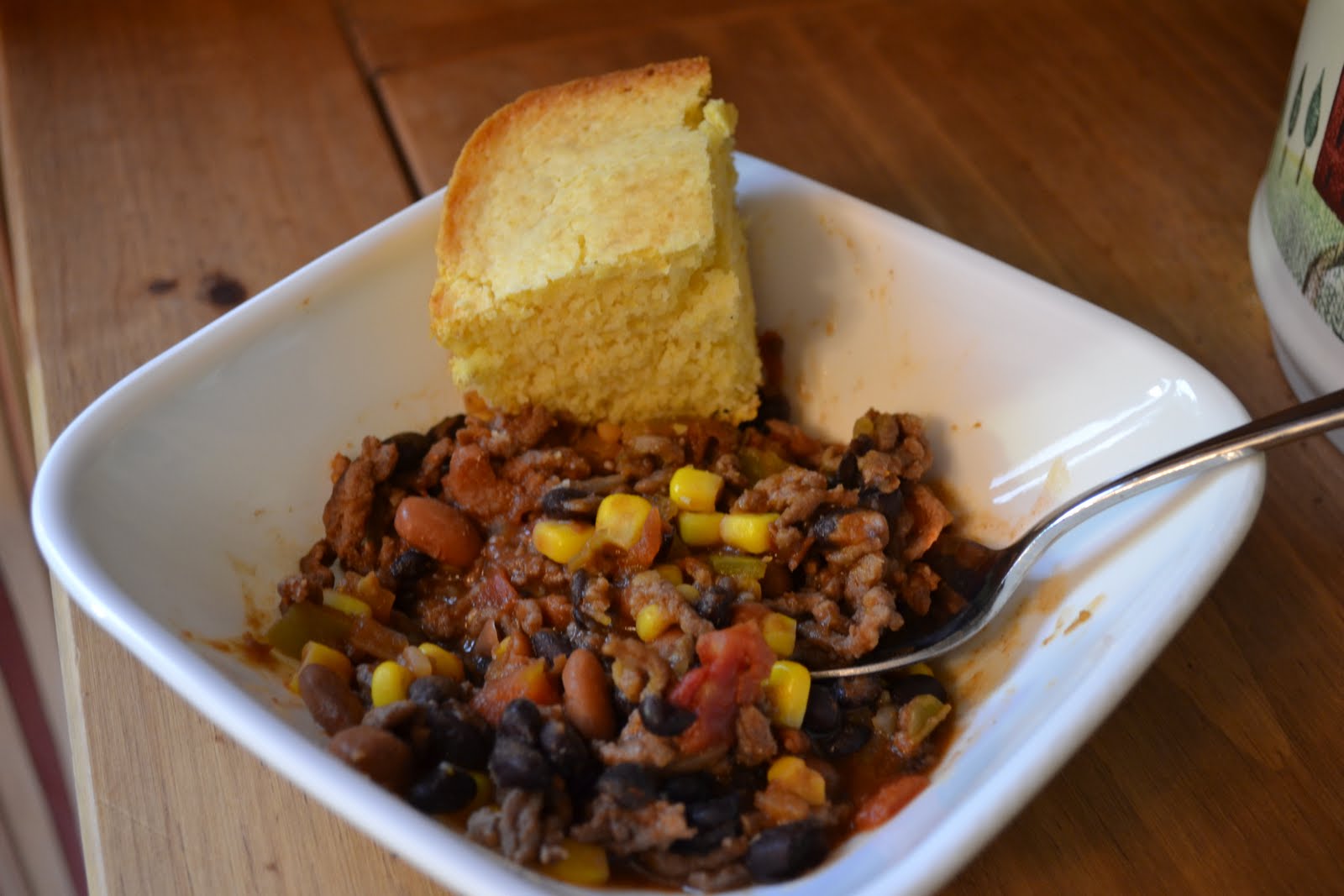 Kookie Kellie Mexicali Stew and Cornbread