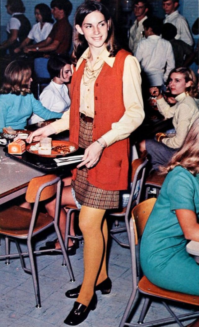 Vintage Photos High School in 1970s