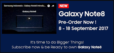 Tanggal Peluncuran Galaxy Note 8