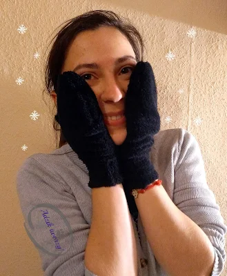 rękawiczki DIY na zimę jak uszyć - Adzik tworzy