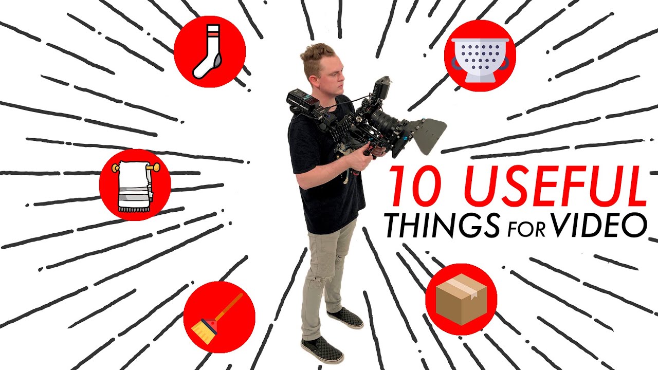 10 Household Items You Can Use For Filmmaking - Photography Blog Tips
