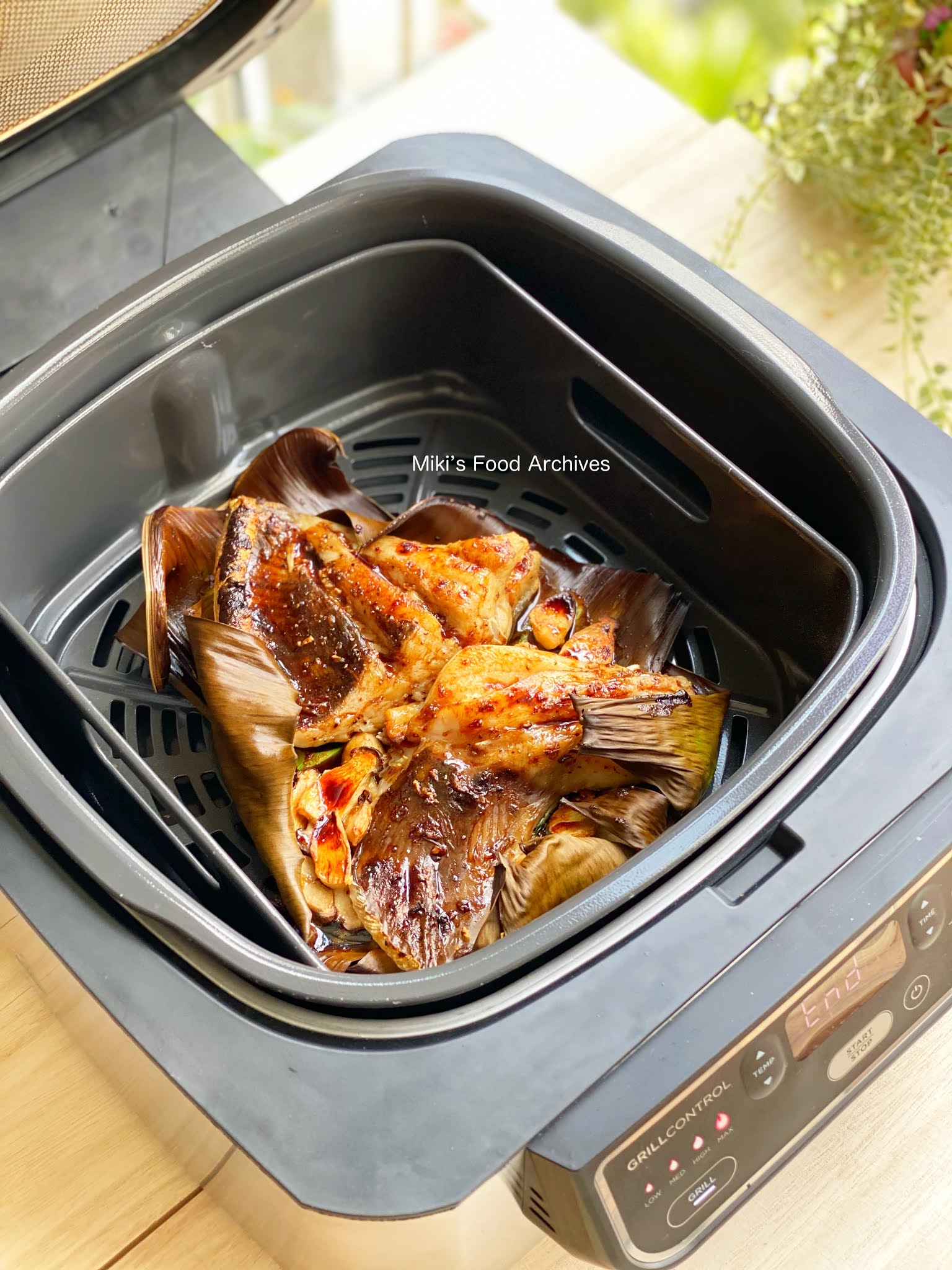 Miki's Food Archives : Grilled Stingray With Teriyaki Sauce 照烧酱烤魔鬼鱼