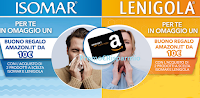 ''Premiati con Isomar e Lenigola'': buoni Amazon da 10€ premio certo Logo ''Premiati con Isomar e Lenigola'': buoni Amazon da 10€ premio certo
