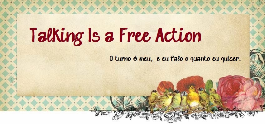 Talking is a free action