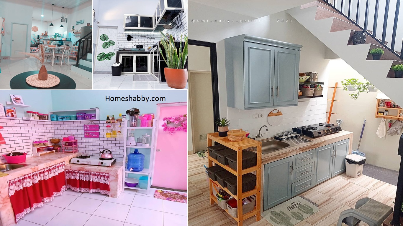 Desain dapur dekat kamar mandi