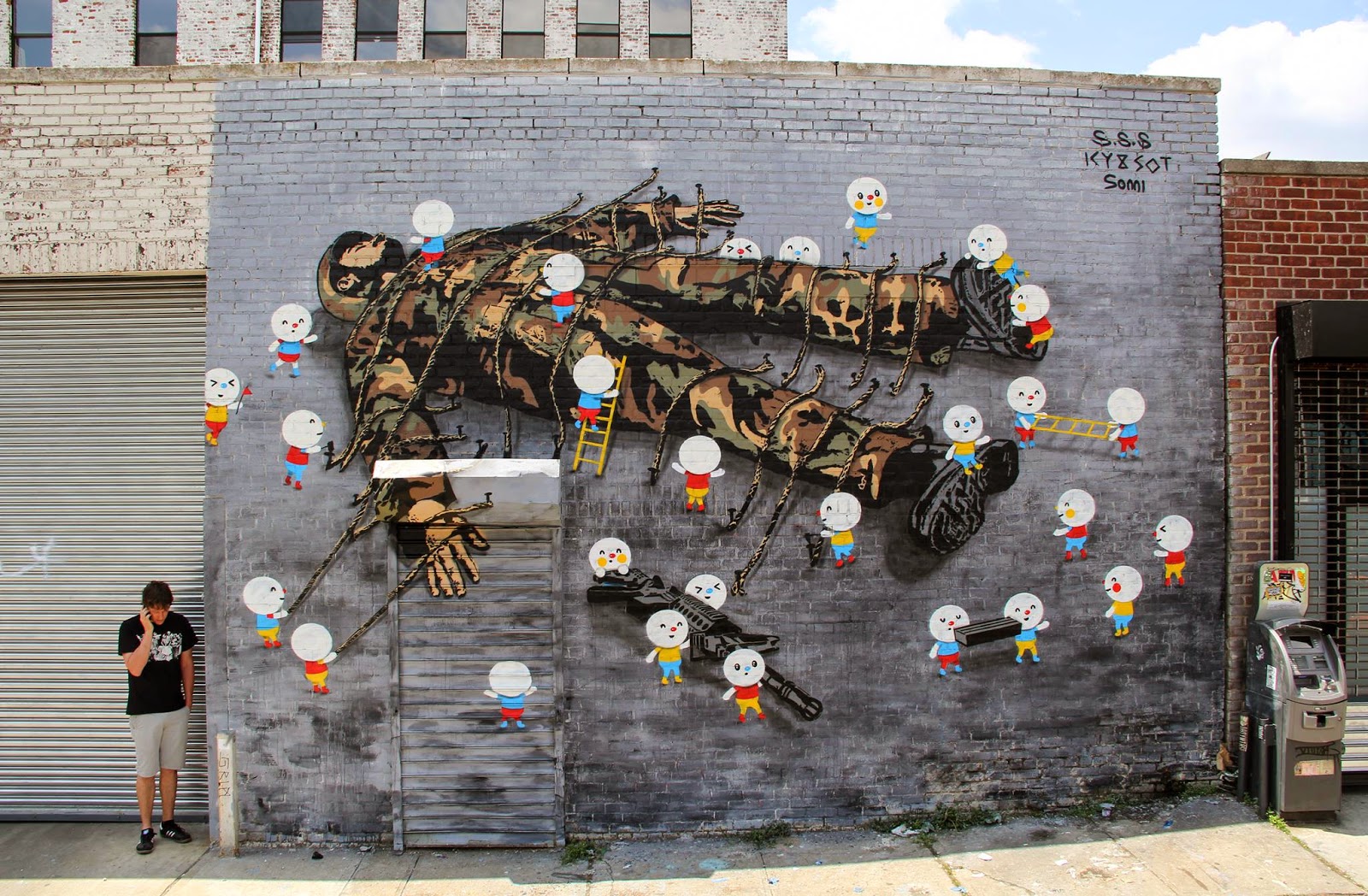 Icy and Sot recently teamed up with Sonni to work on this new collaboration on the streets of New York City.