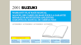 Suzuki Flat Rate Manual