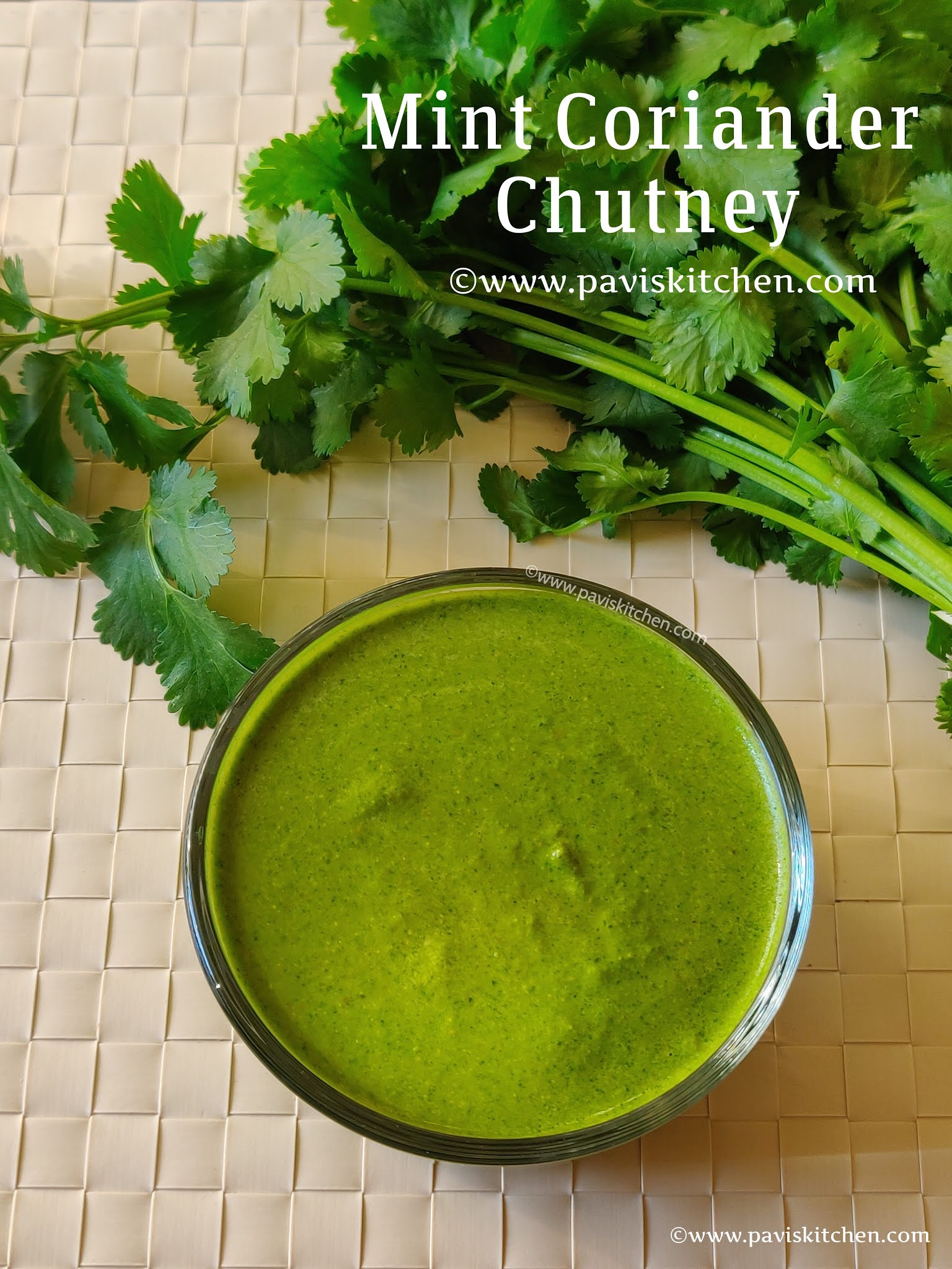 Mint coriander chutney recipe Green chutney recipe for sandwich