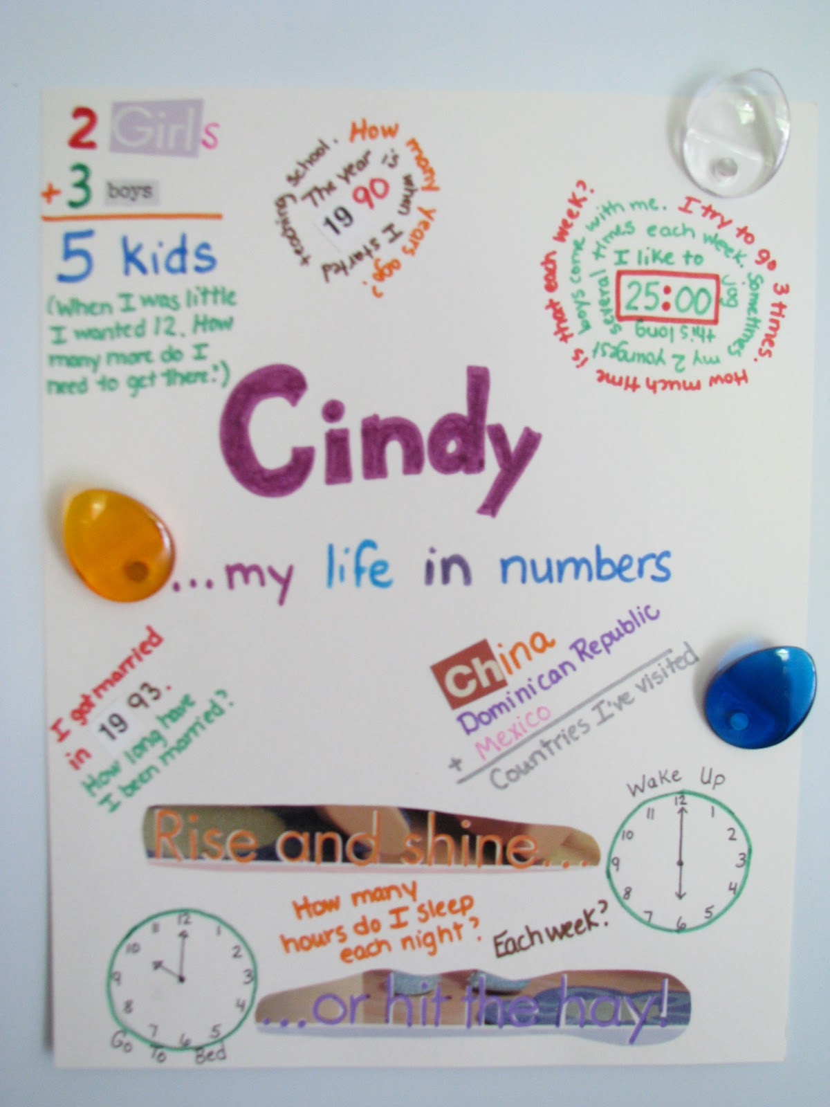Love2learn2day My Life In Numbers II Real Life Problem Solving