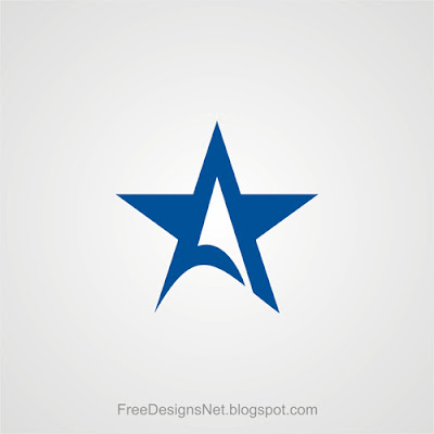 Blue Star Logo Vector Sport logo File Free Download
