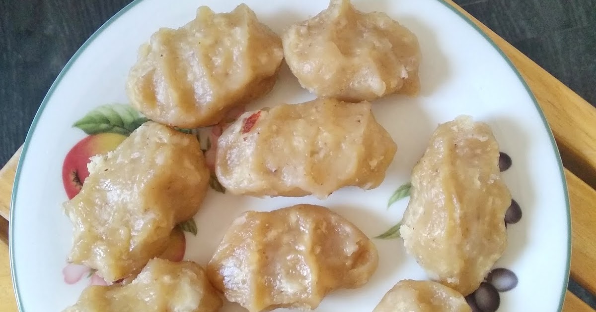 EASY2COOK RECIPES STEAMED WHEAT FLOUR SWEET PIDI KOZHUKATTAI