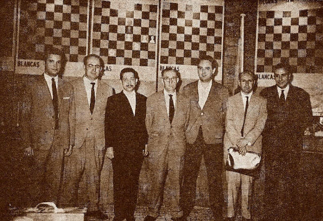 Equipo campeón del del Campeonato de España de ajedrez por equipos 1964