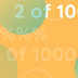 what does 10 of 1000 Mean and how to find