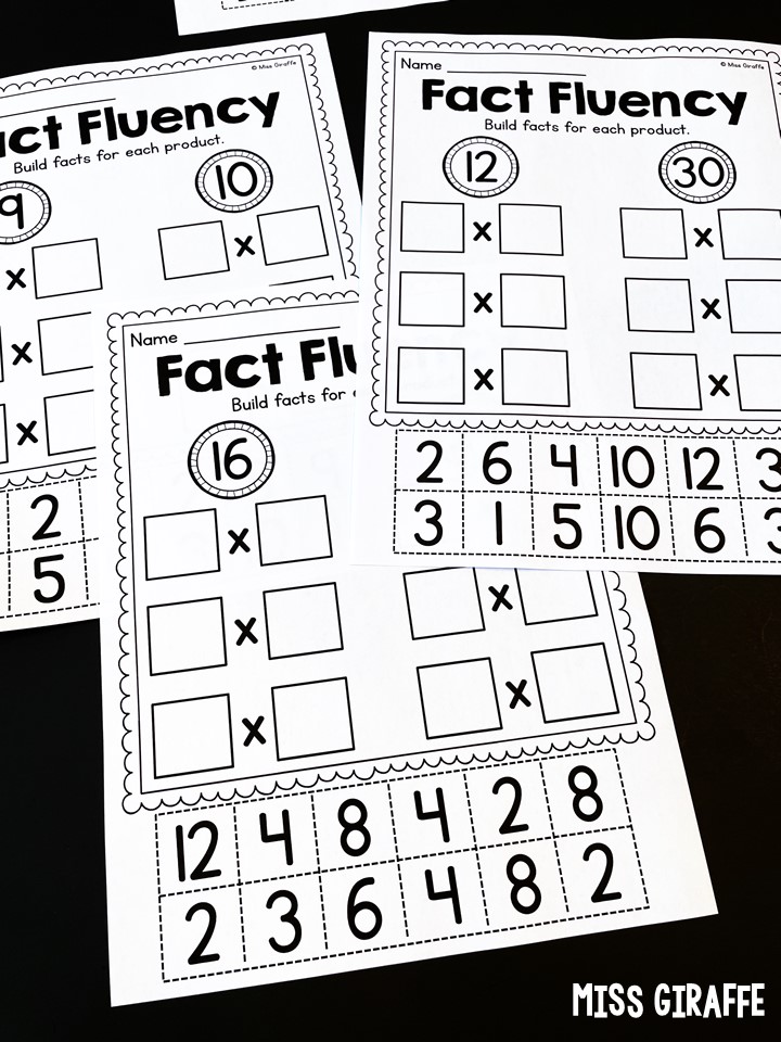 3 Free Multiplication Games to Build Fact Fluency - Tales from Outside the  Classroom
