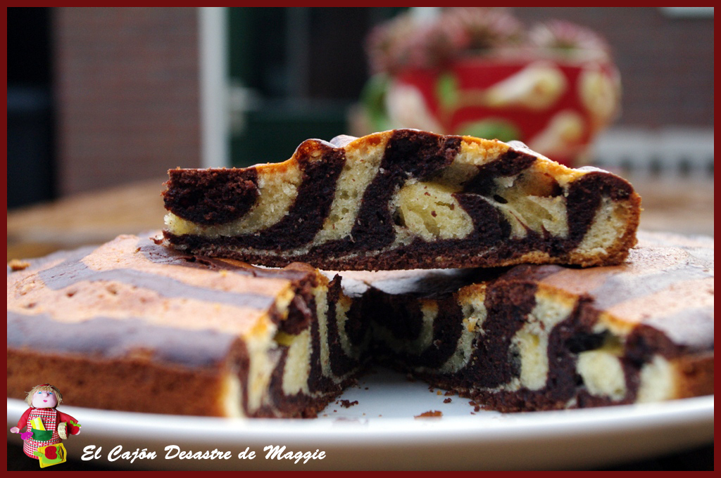 El cajón desastre de Maggie BIZCOCHO CEBRA AL AROMA DE NARANJA