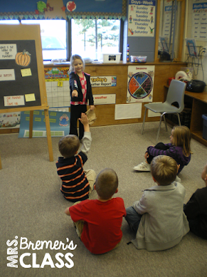 A fun phonics letter sounds literacy activity for the whole class! Students try to guess what is in the Mystery Bag, based on the letter's sound. An engaging and exciting activity that promotes letter sound learning in Kindergarten. #phonics #mysterybags #kindergarten #literacy #alphabet #lettersounds #kindergartenactivities