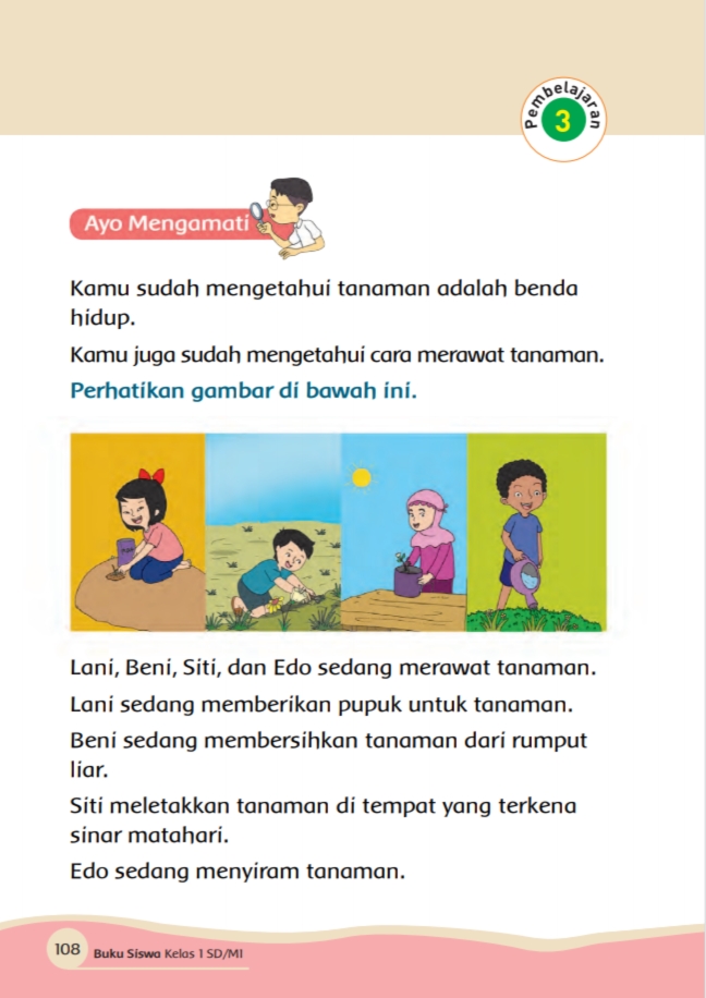 Pembelajaran 3 Sub Tema 2