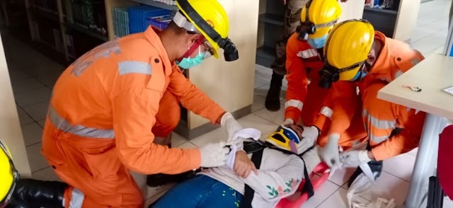 NESAC conducted mock drill on earthquake preparedness with NDRF