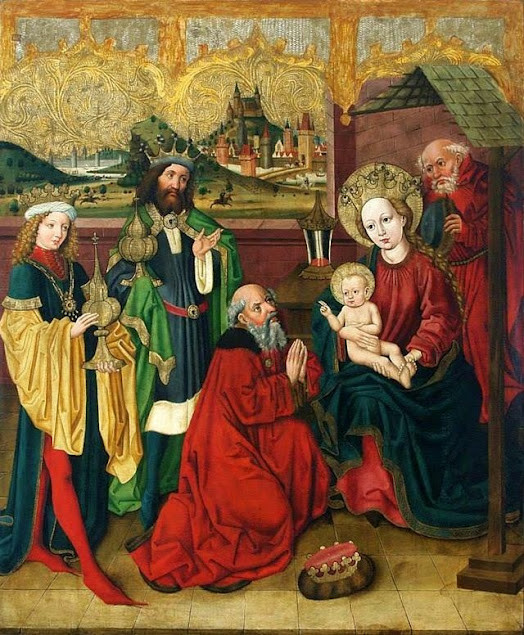 Adoration of the Magi by Nikolaus Obilman, ca. 1466
