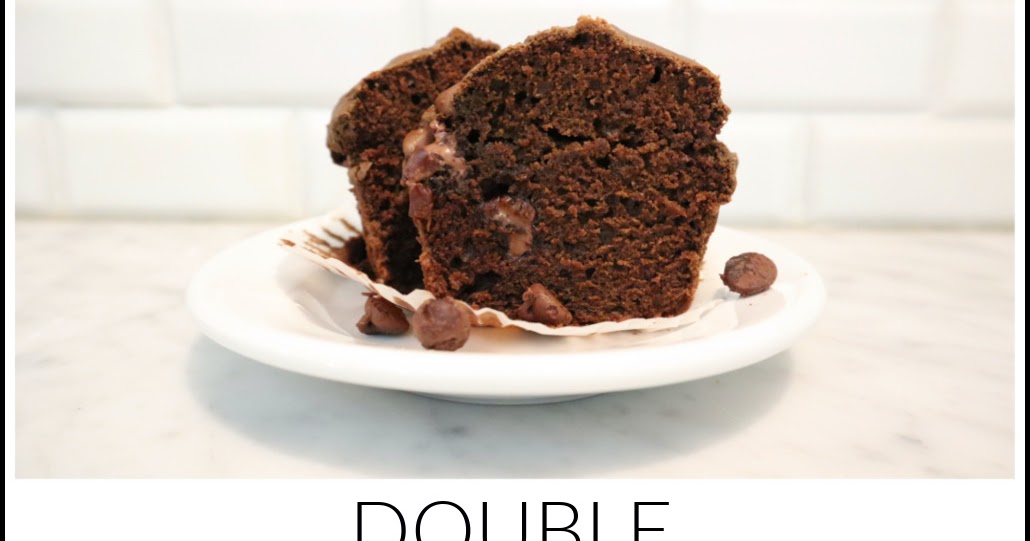 My Sweet Savannah double chocolate fudge muffins