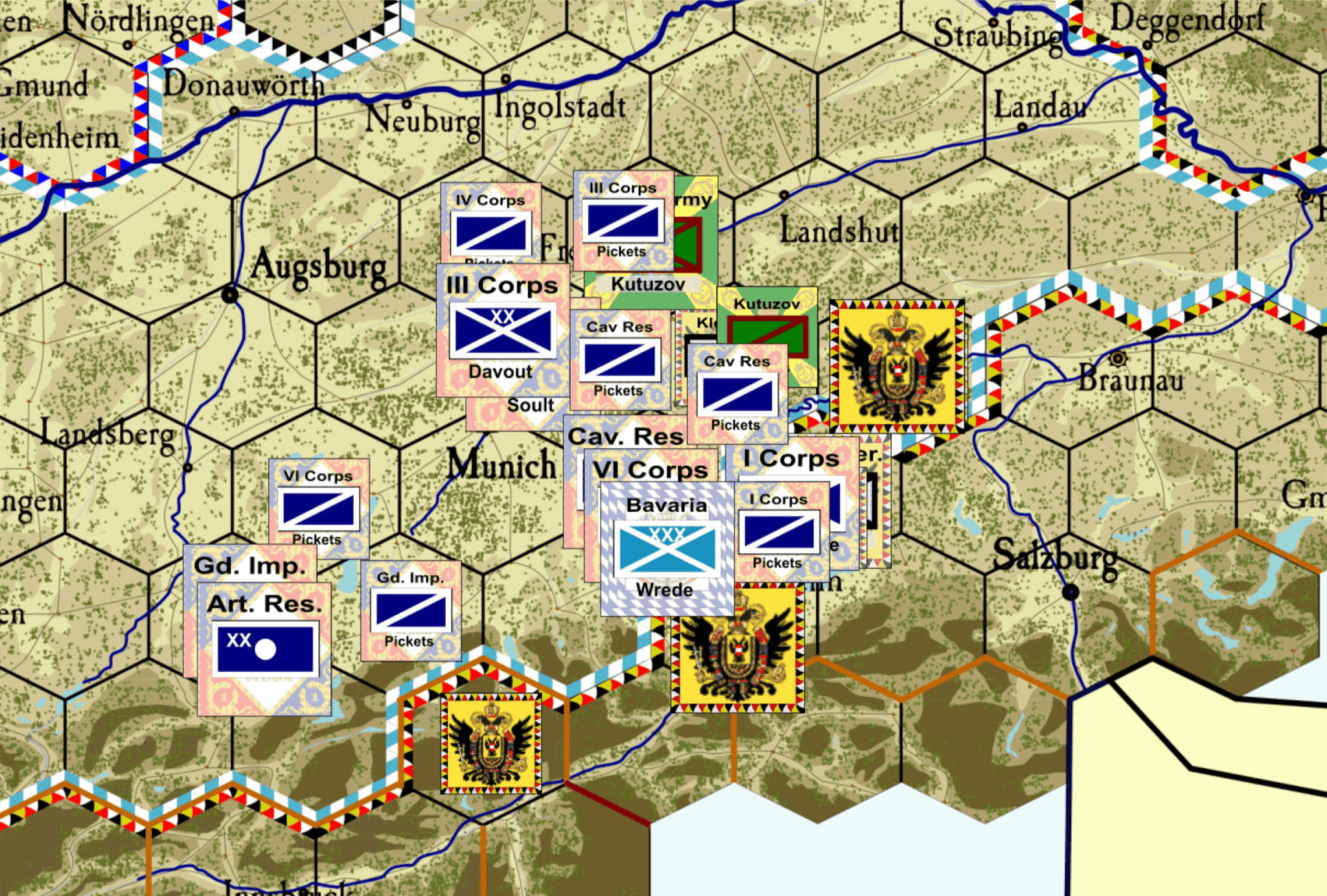 Throne And Altar 1805 Danube Campaign Act Ii Going Operational 15