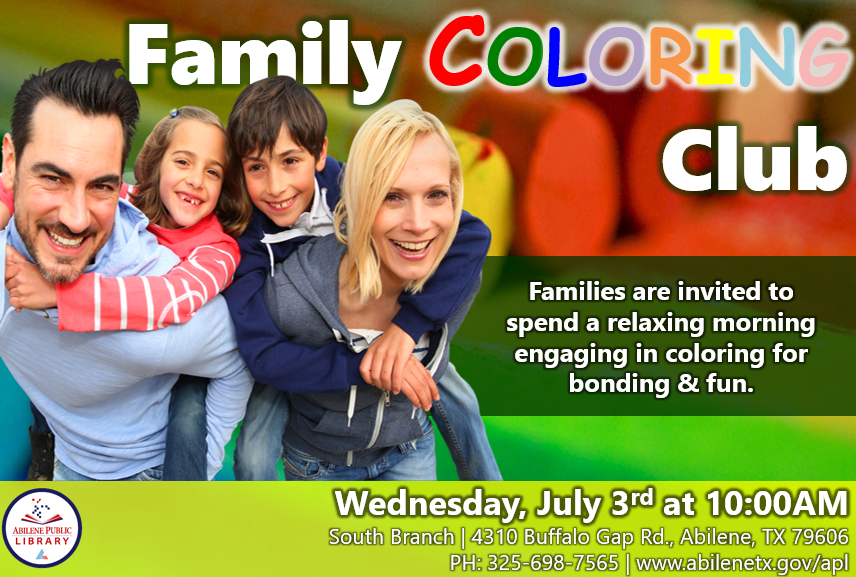 News/Events @ Your Library: Weekly Library Events (June 30 - July 6)