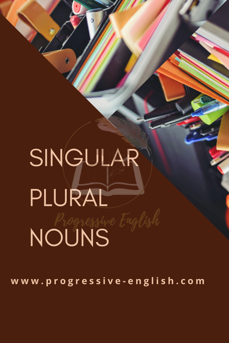 Singular Plural/ How to make plural in English Rules and list of