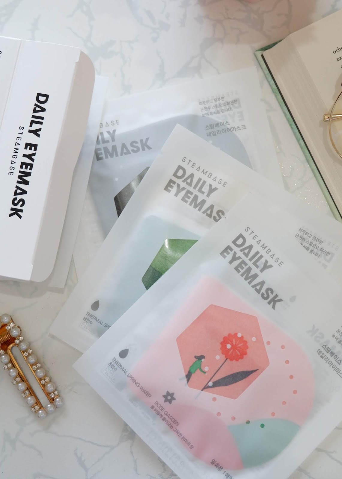 STEAMBASE KOREAN STEAM AND DAILY EYE MASK REVIEW — Cessa