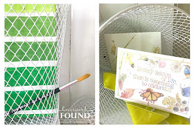 dollar tree, wire wastebaskets, diy, upcycle, repurposed, office decor, organization, colorful