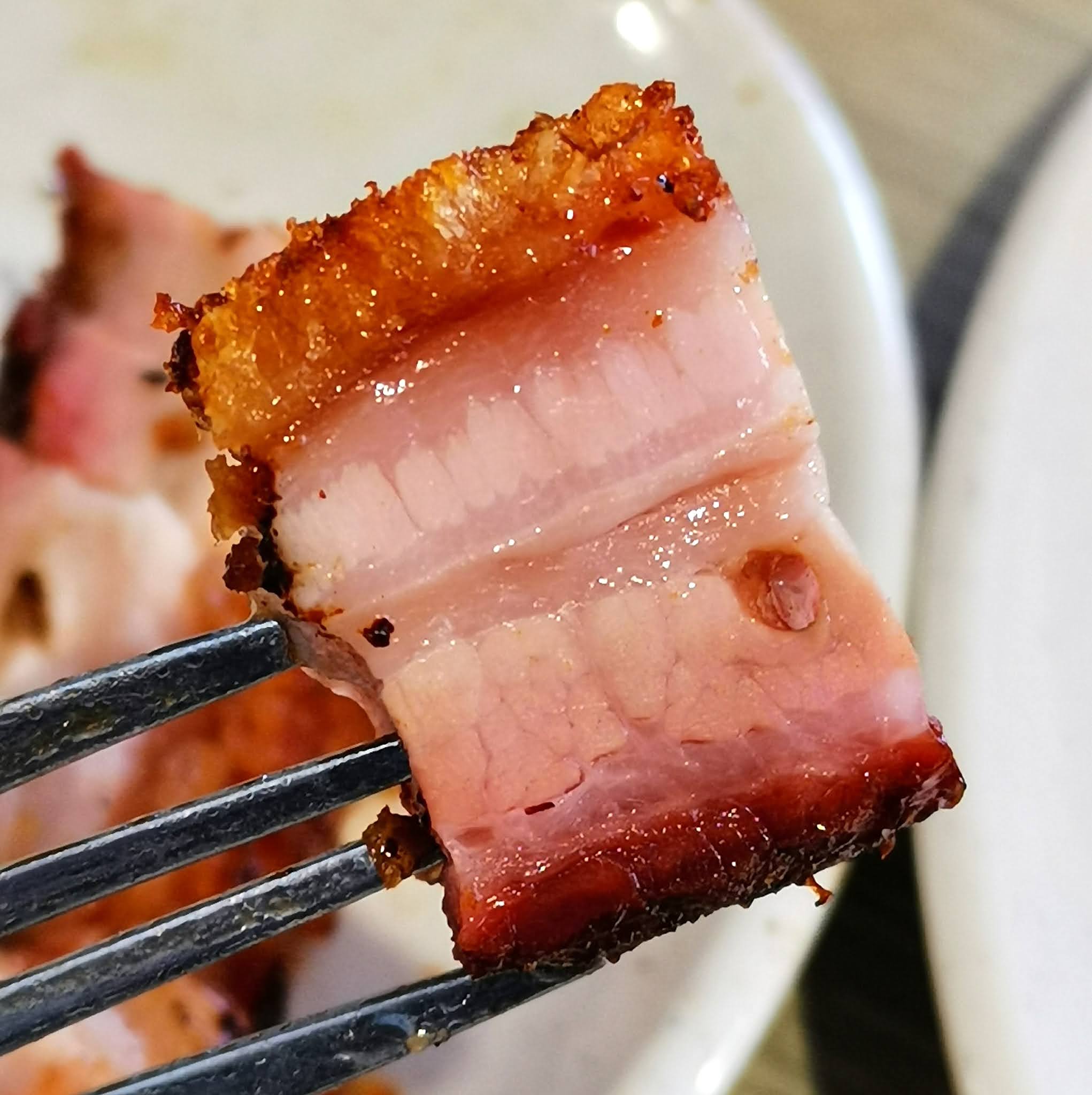 Best Char Siew Roast Pork In Marsiling Mall Woodlands By Fu Shi Traditional Roasted Wanton Mee Johor Kaki Travels For Food