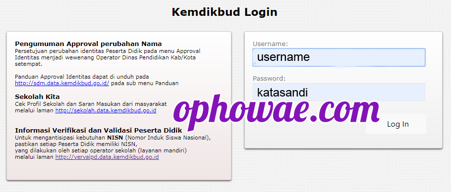 Cara Melakukan Pencarian Nisn Siswa Inspirasi Generasi Milenial Mewujudkan Mimpi